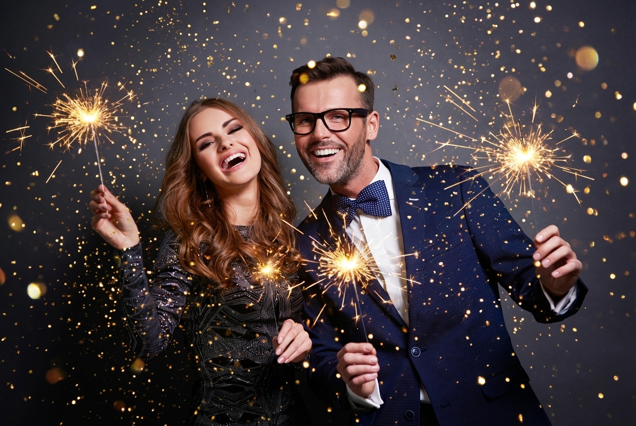 Silvester Party Bingo